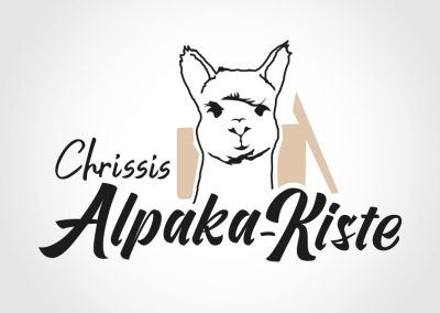 Chrissis Alpaka-Kiste - Logo-Design von Sven Arce de la Cruz - SA Designs in 54523 Hetzerath